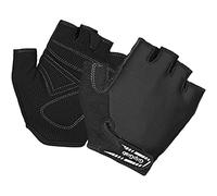 GripGrab X-Trainer Junior Kids Fingerless Padded Cycling Gloves | Cushioned short finger summer mitts for children, with palm padding and easy pull-off tabs for boys and girls