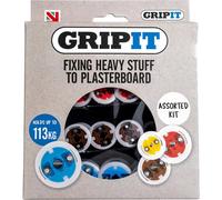 Gripit GRPASSKIT Plasterboard Fixings Assorted Kit 32 Piece