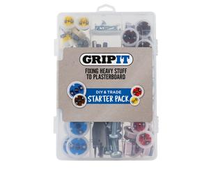 GRIPIT Assorted Plasterboard Fixing Starter Kit - Pack of 40