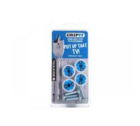 Gripit GPTVKIT Tv Kit Clam Pack