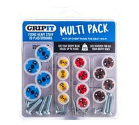 Gripit Grip It 16 Piece Assorted Set 71Kg 74Kg 93Kg 113Kg Plasterboard Fixings