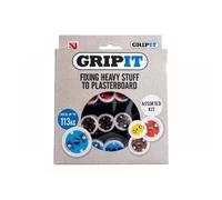 Gripit 32 Piece Assorted Plasterboard Fixings Kit
