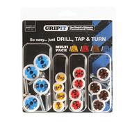 Gripit GPMULTIPK Plasterboard Fixings Multi Pack 16 Piece Clam Pack