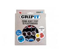 Gripit Plasterboard Fixings Orted Kit, 32 Piece Multi Colour (One Size)