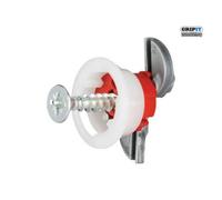 Gripit Red Plasterboard Fixings 18mm (Pack 100)