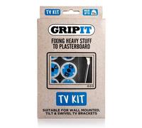 Gripit Tv Kit - Blue/20mm - Pack of 6 in Blue Gripit Blue