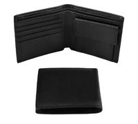 Gripiti Wallet with RFID Blocking, Slim PU Leather Wallets with 6 Card Holder 3 Banknote Compartments 1 Coin Pocket Muti-Functional Wallet for Men Minimalist Billfold for Travel Business (Black)