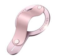 GripMate for MagSafe Phone Grip for iPhone - Magnetic Phone Ring Holder Detachable for iPhone 17 - Comfortable Finger Phone Loop Grip for Apple 16/15/14/13/12,Pink