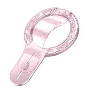 GripMate for MagSafe Phone Grip for iPhone - Magnetic Phone Ring Holder Detachable for iPhone 17 - Comfortable Finger Phone Loop Grip for Apple 16/15/14/13/12,Glitter Pink