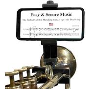 Gripophone Trumpet Phone Lyre - Securely Mount Your Phone to Your Horn, Easily Read Music from PDF, Take videos while playing, Made in USA!!