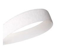 Grippa Hook & Loop Tape 10mm White | Reusable Double-Sided Cable Management Strap | Adjustable Slim Fastener for Wires, Cables, Gardening, DIY - 1m, 2m, 5m & 10m Lengths (1 Metre)