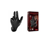 GRIPPAZ Premium Nitrile Gloves Black XL 50s
