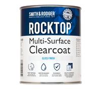 Gripper Cloth Smith & Rodger Rocktop Multi-Surface Clearcoat, Gloss Finish, Water-Based, Fast-Drying, 1 Litre