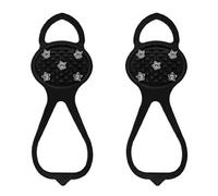 Gripper Spikes for Shoes, Ice Grips Cleat Silicone Crampons Shoes Covers Outdoor Snow Climbing - Universal Non-Slip Gripper Spikes Anti-Slip Over Shoe Durable Cleats