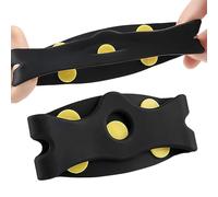 Gripper Spikes - Silicone, 5.91x2.95x1.02in Grip for Ice Traction Cleets | Anti-slip Steel Studs Grip System, Adjustable Snow Crampon Accessories for Hiking, Walking, Winter Travel,