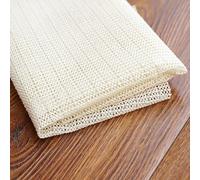 Gripper Underlay 90 x 170 cm Waterproof, with Reusable & Odor-Free, Cut-To-Size, Washable, Customisable Size, PVC Rugs Grippers Anti Slip Matting Rug Pad Gripper for The Kitchen, Home, White