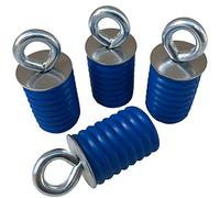 GripPRO ATV Tie Down Anchors - Set of 4, Fits Polaris Ranger & General, 316 Stainless Steel, Twist Lock, Secure Equipment for Outdoor Activities
