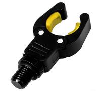 Grippz Carp Fishing Tackle Rod Butt Rests, ABS+Aluminum Alloy Material, British M3/8 Style (yellow)