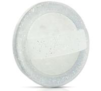 Grips by CRYSTALFY Clear Quartz Crystal Magnetic Phone Ring Grip - Silicone Slim Phone Holder with Swappable Natural Crystal - Worry Stone Stress Relief - Compatible with All Phones (Clear Sparkle)