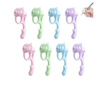 Grips For Kids Handwriting,New Five-Finger Pen Grip, Zero-Basis Learning to Hold A Pencil, Handwriting Auxiliary Correction Tool, Suitable for Various Pen Shapes (8)