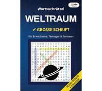 Grips & Kniff Wortsuchrätsel: WELTRAUM: Thematisches Rätselbuch für Erwachsene, Teenager & Senioren | BAND 5