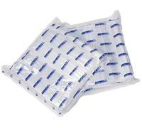 GRIPWELL® Grip Seal Bags, 100 2.25" x 2.25" Write-on Panel, Reusable Clear Plastic, White Strips, Strong Resealable Zip Lock, Polythene Packaging for Food & Jewellery Storage