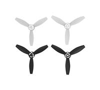 GRIPZO Drone accessories 4PCS Propeller Drone Quick Release Blade Rotors Parts Replacement Props CW CCW Accessories, for Parrot Bebop 2 (Color : 2 Black 2 Whith)