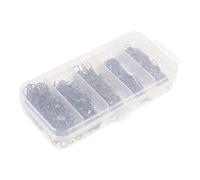 GRIRIW 1 Box Fishing Line Connector Set Durable Fishing Hook Linkers for Offshore Carp and Flexible Rotation Tackle Accessories