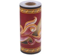 GRIRIW 1 Roll Self-Adhesive Peel and Stick Trim PVC Wall Corner Molding Trim Decorative Cuttable Delicate Style Red for Bedrooms and Decorating Bathrooms