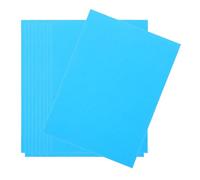 GRIRIW 100pcs Blue Printer Paper Colored for Origami Drawing and Printing Fast Drying Smooth Surface Compatible with Laser and Inkjet Printers for Art Craft