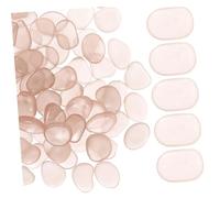 GRIRIW 100pcs Luminous Stone Decoration for Fish Aquarium Decorative Gravel Diy Stones Decor Glow in The Dark Rocks for Freshwater Saltwater Tanks