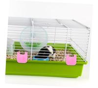 GRIRIW 10pcs Cage Clips for Pet Playpen DIY Reinforcement Clamp with Slot Design for Secure Connection Easy Installation and Removal Suitable for Rabbit Hamster Chicken Coop Panels