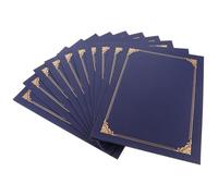 GRIRIW 10pcs Certificate Covers Diploma Cover 12.10x8.84x0.04in Paper Protection Store Certificates Classic Appearance Simple Design for Award Ceremonies Documents