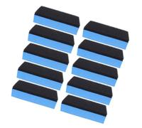 GRIRIW 10pcs High-density Dual-sided Car Polish Wax Sponge Applicator Pads for Auto Detailing Tire Shine Cleaning and Waxing