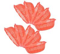 GRIRIW 10pcs Multi-Functional Drain Basket Kitchen Sink Strainer Basket for Washing Vegetables Rice and Fruits Plastic Home Kitchen Accessory Random Color