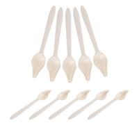 GRIRIW 10pcs Plastic Narrow Tip Bird Feeding Spoon for Chicks Pet Spoons Liquid Feeder for Young Parrots and Finches