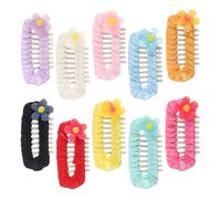 GRIRIW 10pcs Small Pet Hairpins for Dogs and Cats Dog Barrettes for Grooming Cute Puppy Hair Clips for Stray Hair Control Fashionable Accessories for Special Events and Daily Use