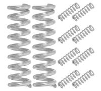 GRIRIW 10pcs Stainless Steel Compression Springs 0.59x0.16in Fast Rebound Seamless Writing Pen Springs Replacement for Ballpoint Pen Click Mechanism Professional Equipment DIY Project