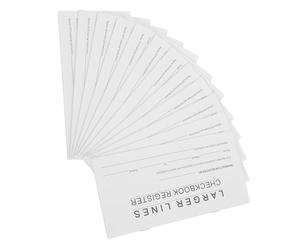 GRIRIW 12pcs Personal Checkbook Registers Blank Ledger Pages Money Tracking Transaction Register Books for Bank and Business Accounts for Financial Record Keeping