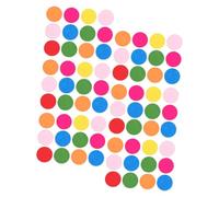 GRIRIW 150pcs Colorful Wooden Rounds for Crafts and Math Counters Mixed Color Discs for Learning Educational Tokens for Counting Cognitive Development and Hand-eye Coordination