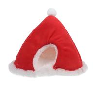 GRIRIW 1pc Warm Cotton Hamster Nest Cozy Bed for Pets Hideout for Hamsters and Mice Cotton Bedding for Cold Days