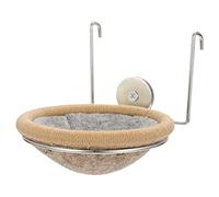 GRIRIW 1set Bird Breeding Nest Cushion Rack Comfortable Parakeet Nest for Birds Includes and Structure for Canary and Budgie Breeding