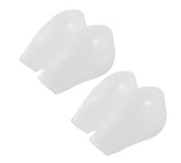 GRIRIW 2 Pairs Invisible Height Increasing Shoe Insoles Silicone Heel Lift Inserts for Men and Women 1.4 Inch Thickened Heel Structure Quick and Easy Placement for Daily Commuting