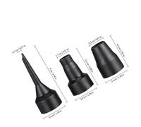 GRIRIW 2 Sets Air Pump Replacement Nozzles Plastic Nozzle Tips 3 Sizes Air Pump Adapter for Inflatable Sports Equipment and Outdoor Recreation