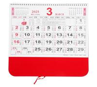 GRIRIW 2025 Year of Snake Decorative Hanging Calendar Classic Design Paper Material Wall Calendar Planner Office New Year Housewarming