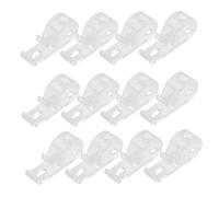 GRIRIW 20pcs Curtain Hook Clips for Roller Shades Lightweight and Flexible Blinds Chains Fixation Safe for Boys and Girls Easy to Use Suitable for Roman and Vertical Shutters