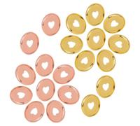 GRIRIW 20pcs Multifunctional Binding Discs Extra Strong Hold Abs Material Small round Ring Binders Suitable for Students and Office Workers DIY Notebook and Planner Supplies