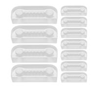 GRIRIW 20pcs Silicone Car Door Silencer Pads with Waterproof Durability and Easy Installation, Universal Compatibility for Automotive Car Door Lock Latches, Noise Reduction and Enhanced