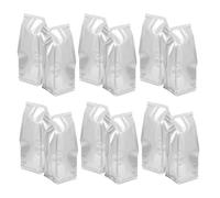 GRIRIW 20pcs Small Disposable Grease Storage Bags Aluminum Foil Fat Storage Pouch with Seal Strip Leakproof Cooking Oil Holder for Kitchen Grease Disposal and Drain Protection