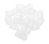GRIRIW 20pcs Transparent Silicone Finger Guards for Guitar Comfortable Practice Protectors for Beginners Advanced Players Flexible Design for Reduced Fatigue